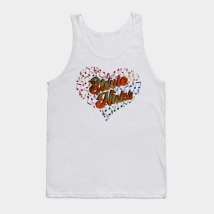 Colorful Heart Tone-Stevie Nicks Tank Top